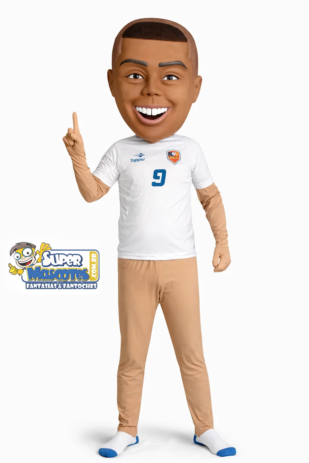 cabeça de olinda fantasia - mascote esportivo - fantasia ronaldo cabecao de olinda - manaus